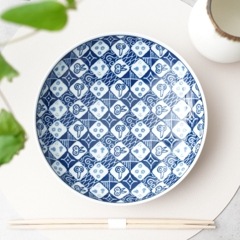 HASAMI 市松 丸皿 大 ｜ 四季折々のおしゃれな和食器通販サイト