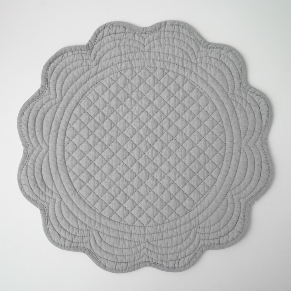 ヌビ　ランチョンマット　グレー