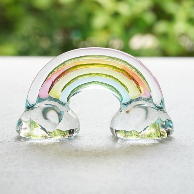 クリスタル　虹