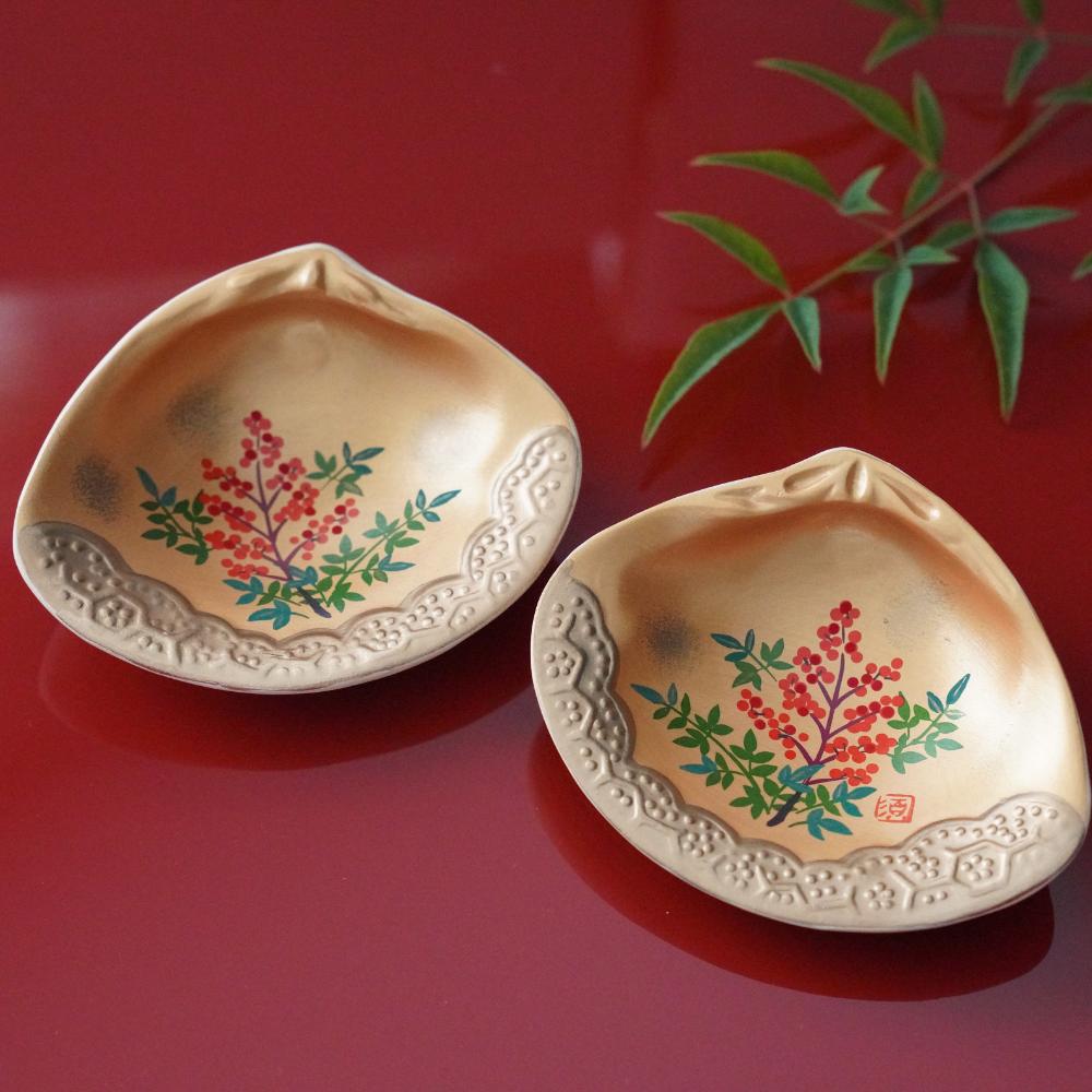 手作り陶器 縁起物茶碗 吉祥文様 手作り陶器 縁起物茶碗 吉祥文様