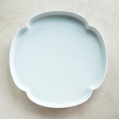 瑞季 木瓜浅鉢 青白磁 ｜ 四季折々のおしゃれな和食器通販サイト