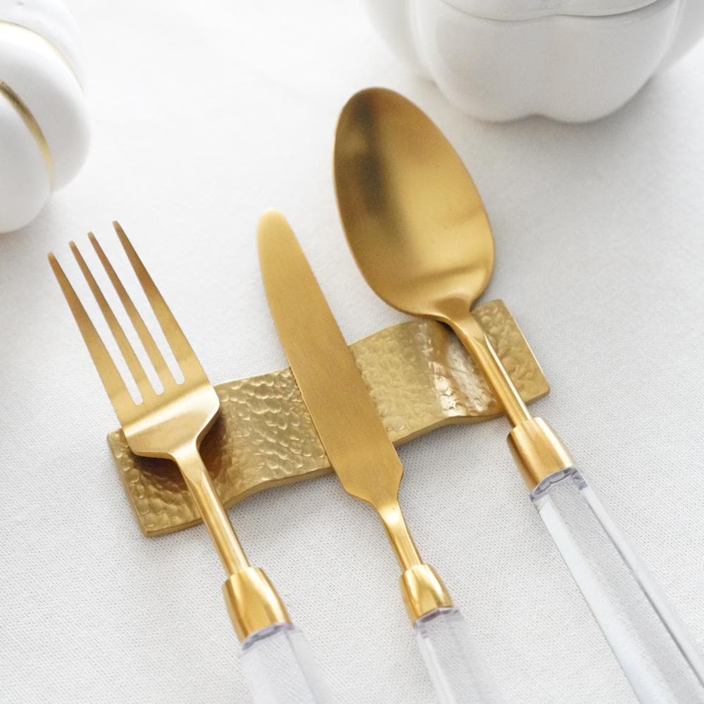 ゴールド 箸置き･カトラリーレスト