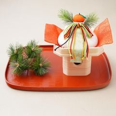 お正月お飾りセット 柿朱 ｜ 四季折々のおしゃれな和食器通販サイト