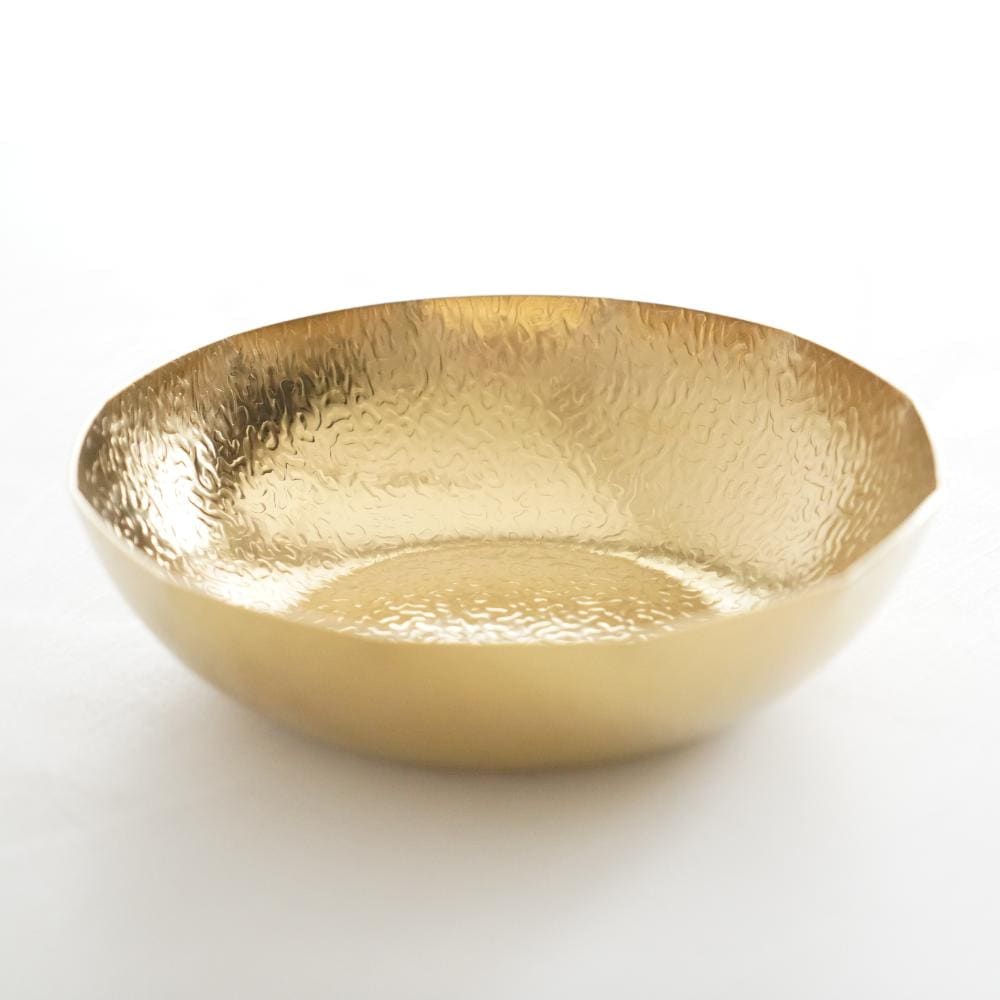 【期間限定割引/11月中お届け】ステンレス製お鍋(中) 雪 φ24.5cm　ゴールド お鍋