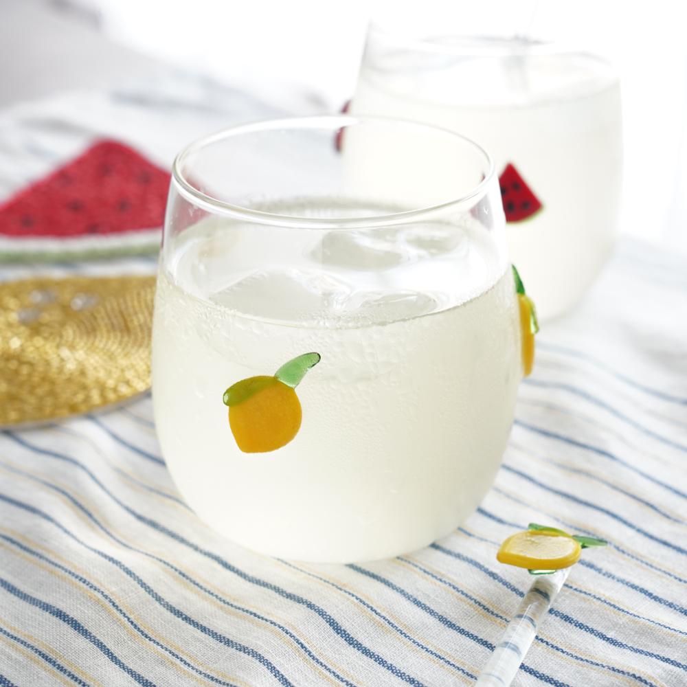 フルーツモチーフタンブラー（レモン）