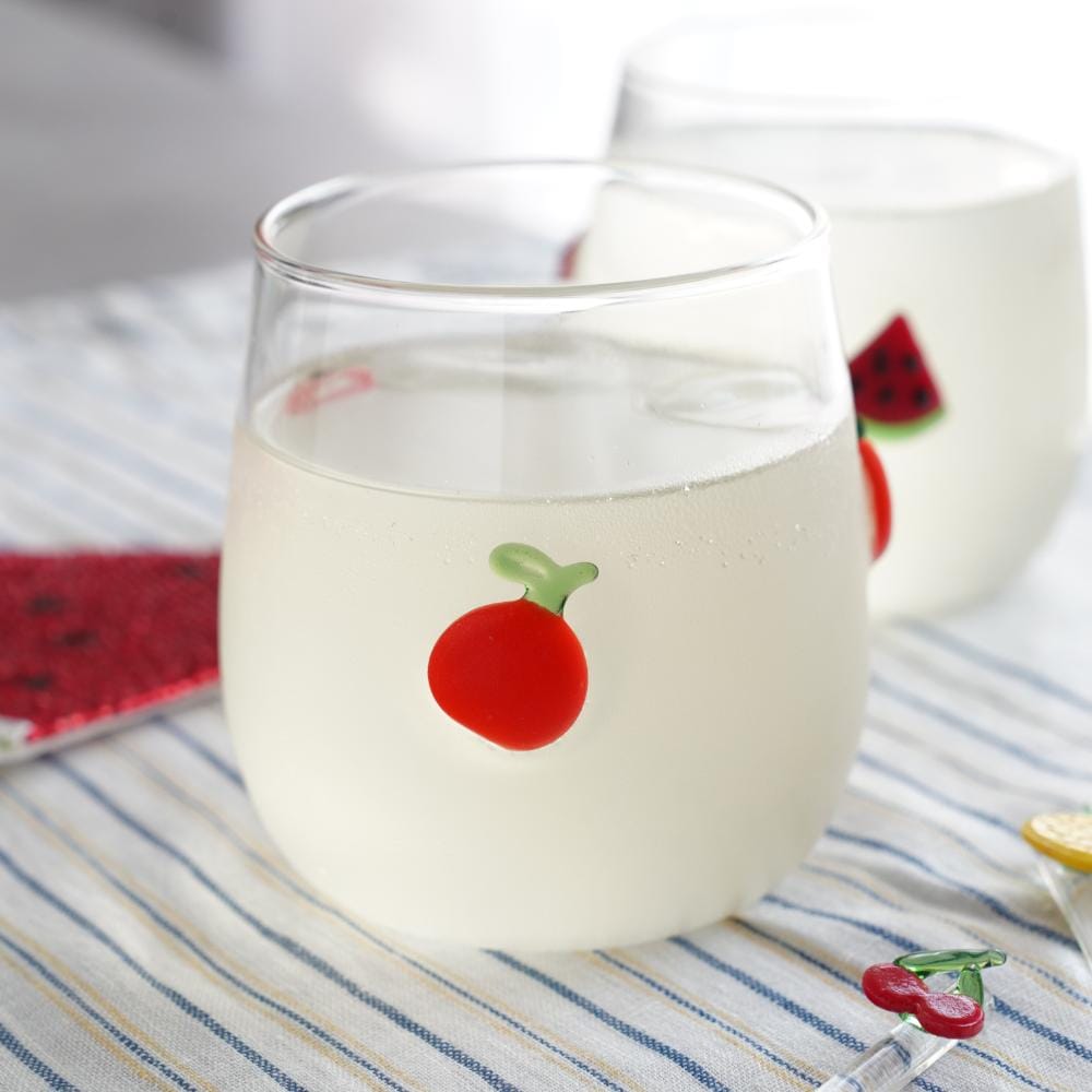 フルーツモチーフタンブラー（アップル）