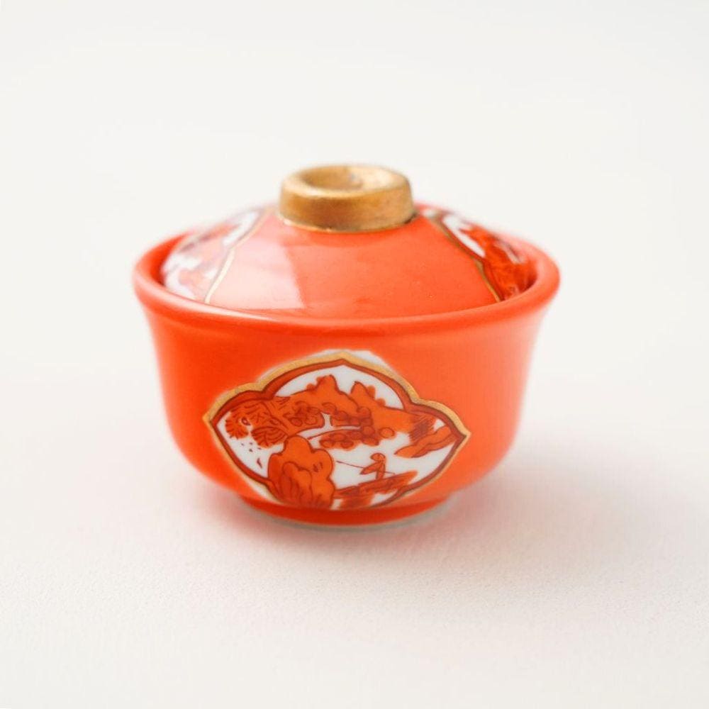 ★新品未使用 ★有田焼　赤唐草　小皿　4枚セット 0124104206_65b06aee2728c.jpg