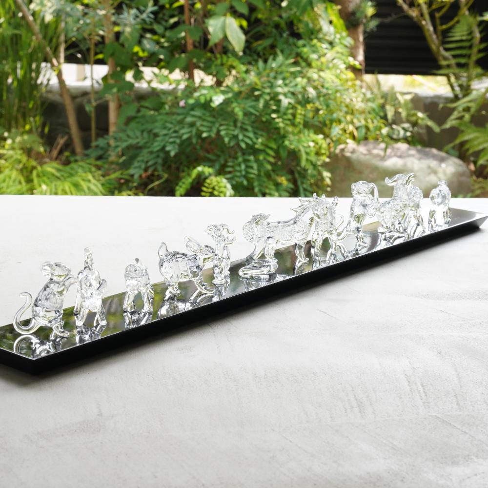 ガラス十二支揃