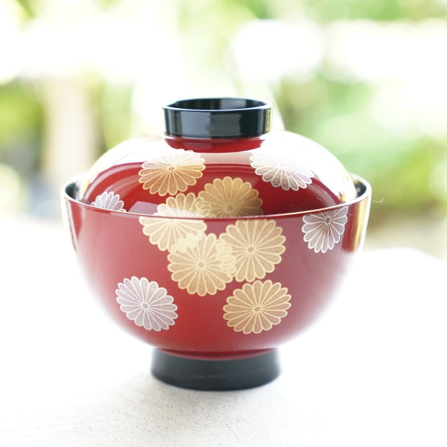 【重陽の節句】【和楽器】琵琶型食器　雲泉　清水焼　京焼 京焼・清水焼 加藤雲泉（雲泉窯）雲錦唐子小鉢 – SEIKADO
