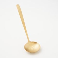 槌目入りお玉 穴無し ゴールド ｜ 四季折々のおしゃれな和食器通販