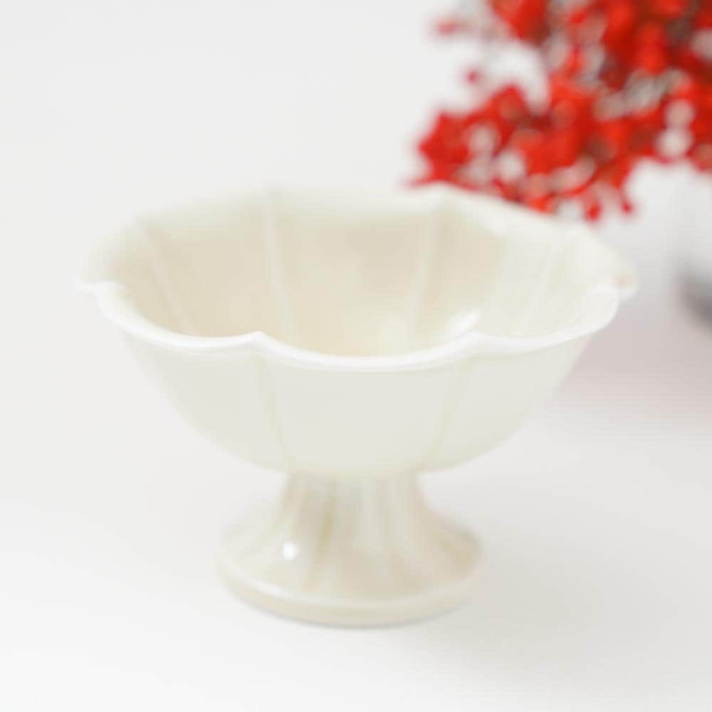 角型高台珍味皿 赤 ｜ 四季折々のおしゃれな和食器通販サイト