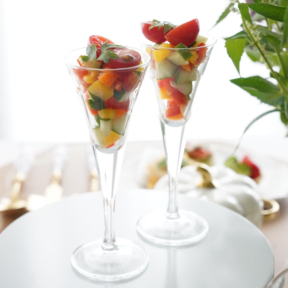 イタリア製　カクテルグラス