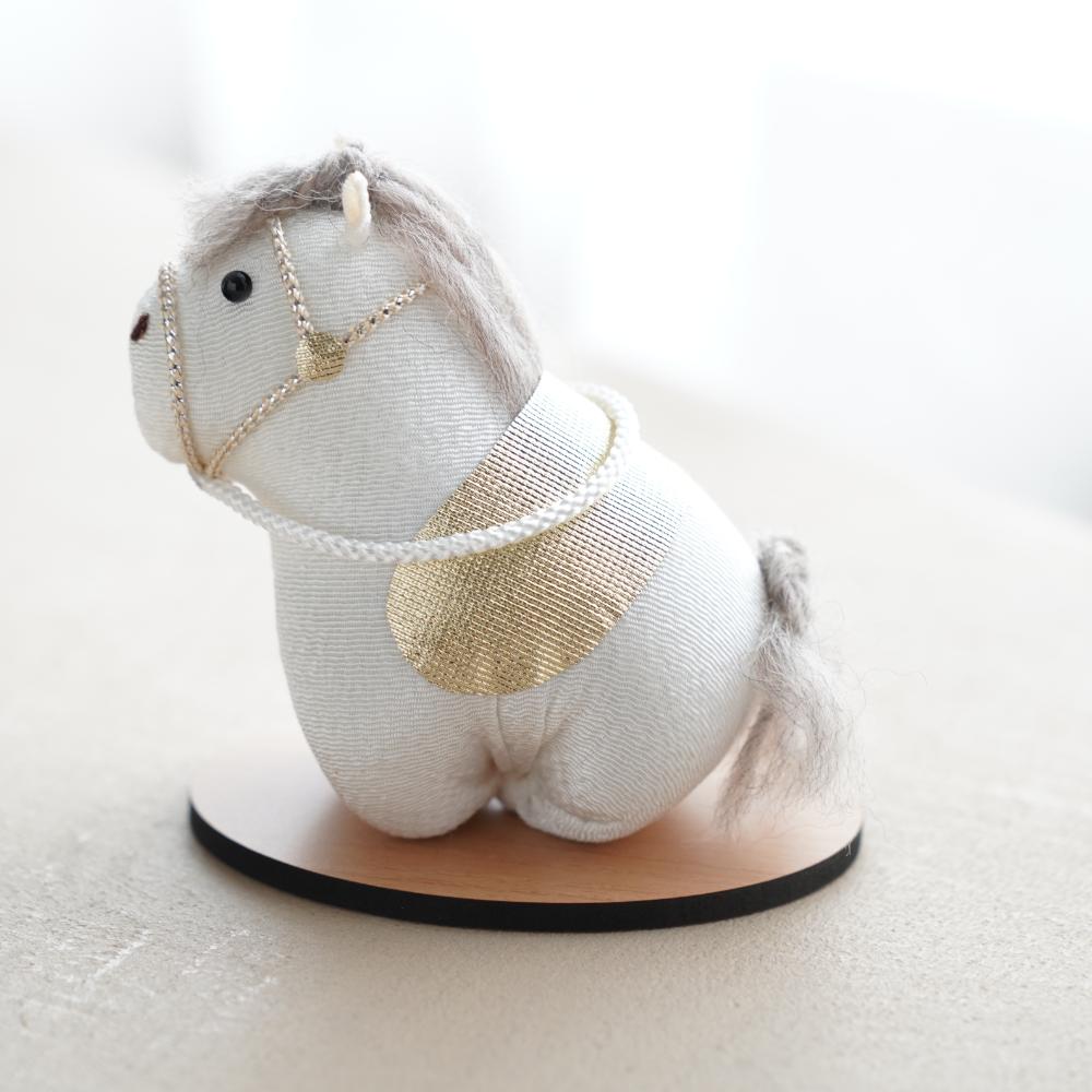 干支 おじゃみ 午(小)FOURGRACEオリジナル　グレー