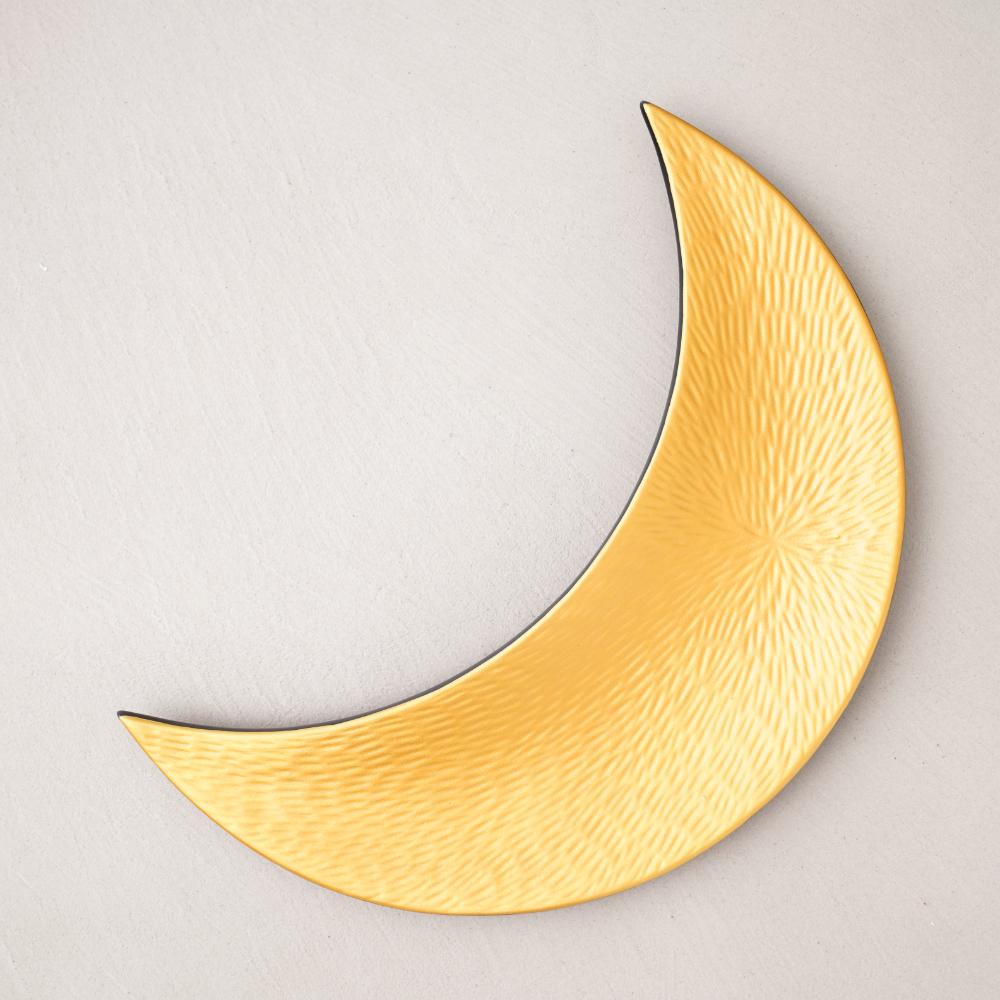 ゴールド三日月トレイ