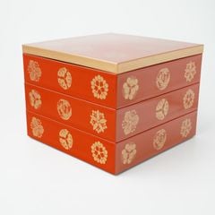 【新品】輪花皿 柿朱縁金／白縁金　4枚セット　 FOURGRACEオリジナル 新品】輪花皿 柿朱縁金／白縁金4枚セット FOURGRACEオリジナル
