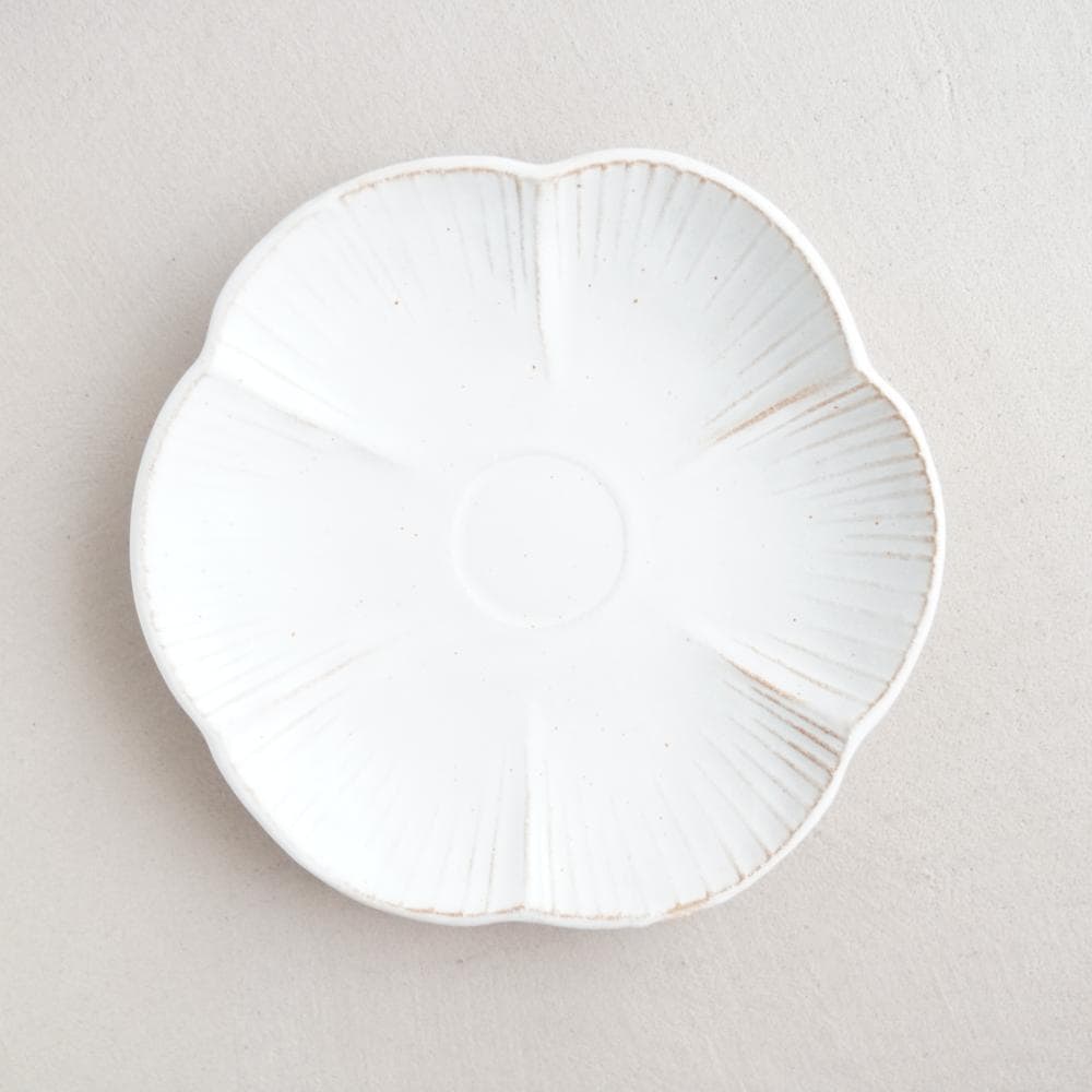 益子焼 ひなげしのお皿 kinari