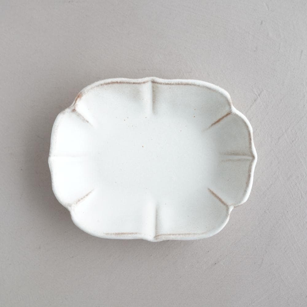 【11月中お届け】益子焼 ロータス（中）kinari