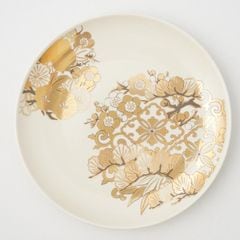 松竹梅花の丸 7号皿（化粧箱入り）FOURGRACEオリジナル｜ 四季