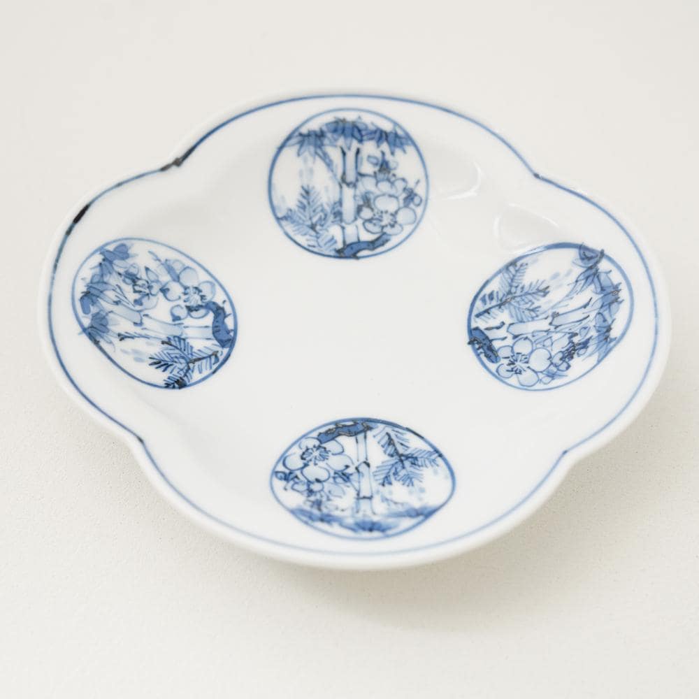 松竹梅　円渕木甲皿