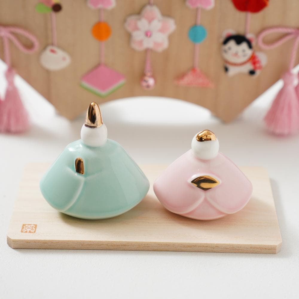 釉彩 ももあかり雛｜ 四季折々のおしゃれな和食器通販サイト FOURGRACE