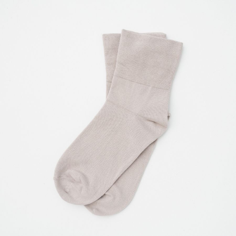 NUKATO ヌカト 締め付けない靴下 レディース（甲サポート無）ベージュ