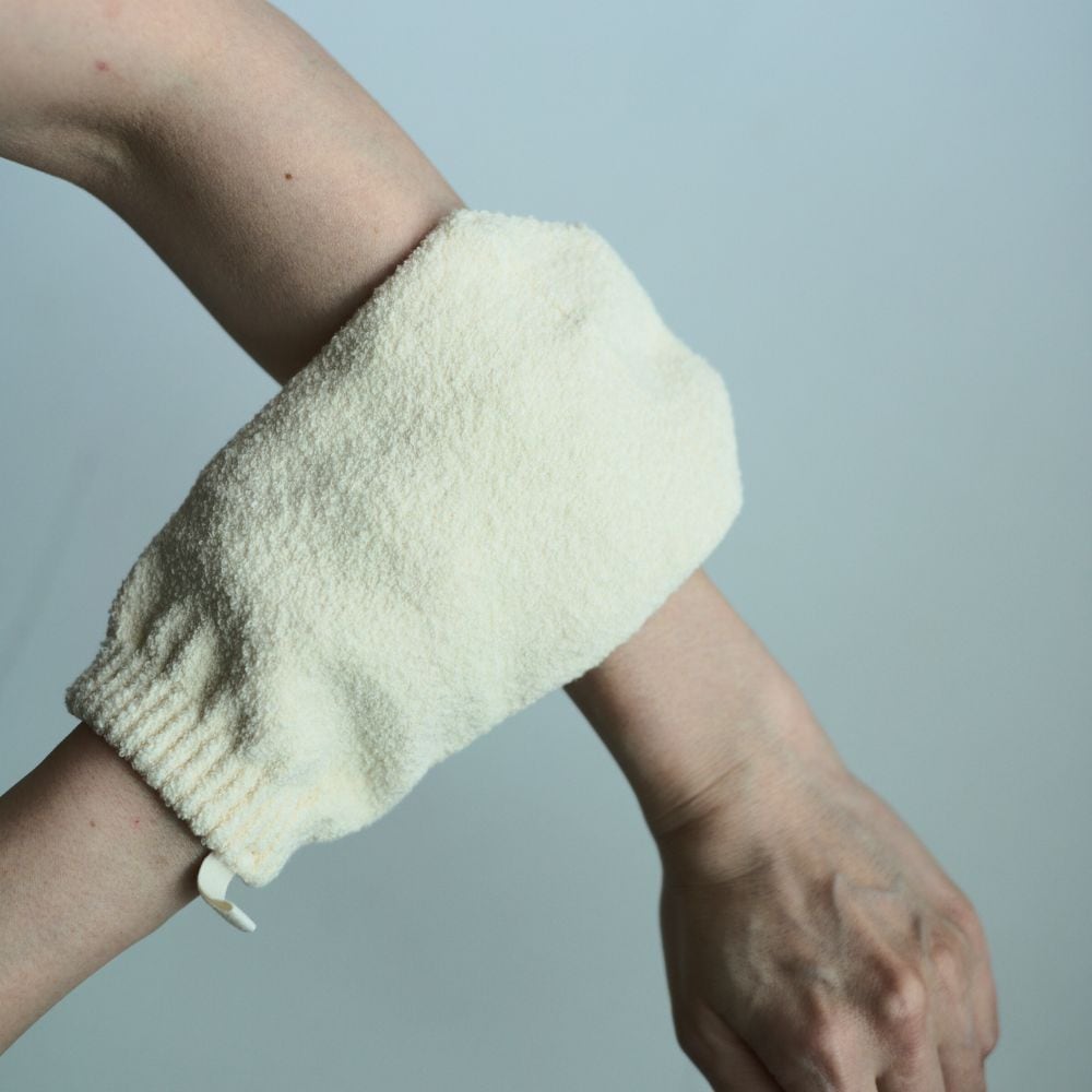 NUKATO ヌカト お風呂ミトン オフホワイト