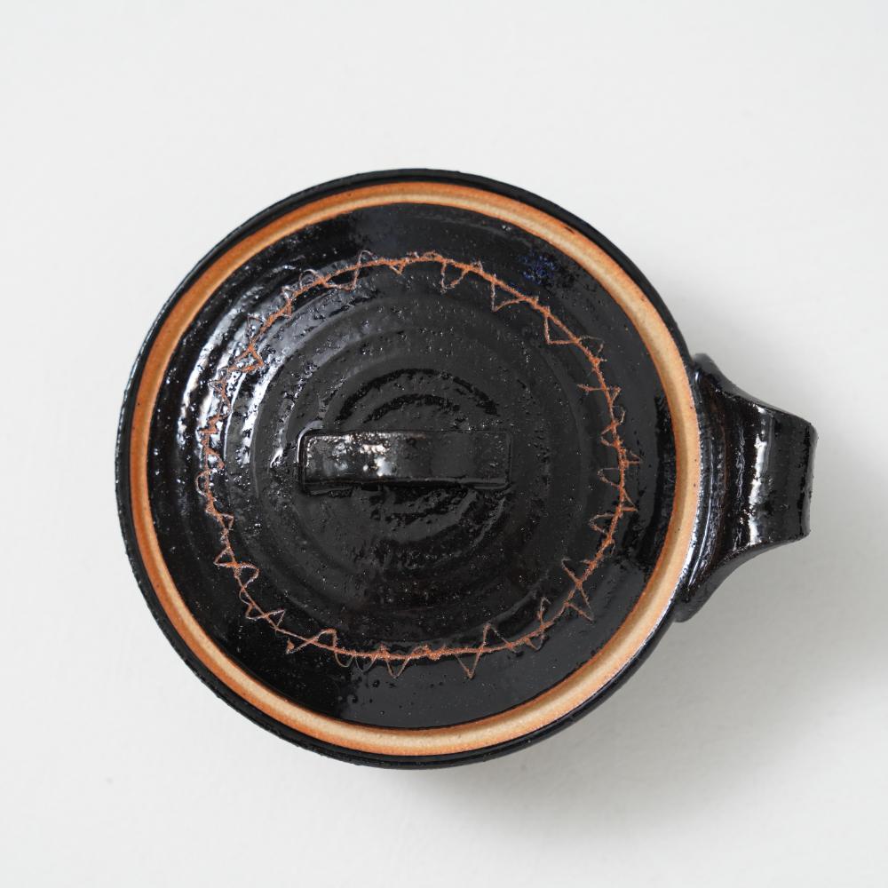 レンジで目玉焼き器 ブラック