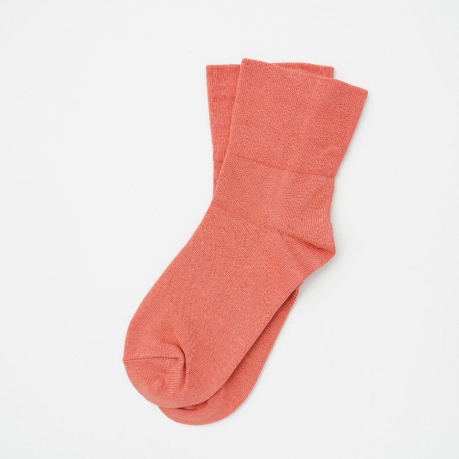 NUKATO ヌカト 締め付けない靴下 レディース（甲サポート無）アプリコット