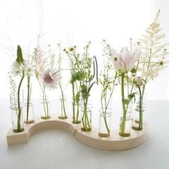 希少　フランス製　VIREBENT フラワーベース（4点セット売り） ウッドアーチフラワーベース｜ 四季折々のおしゃれな和食器通販サイト