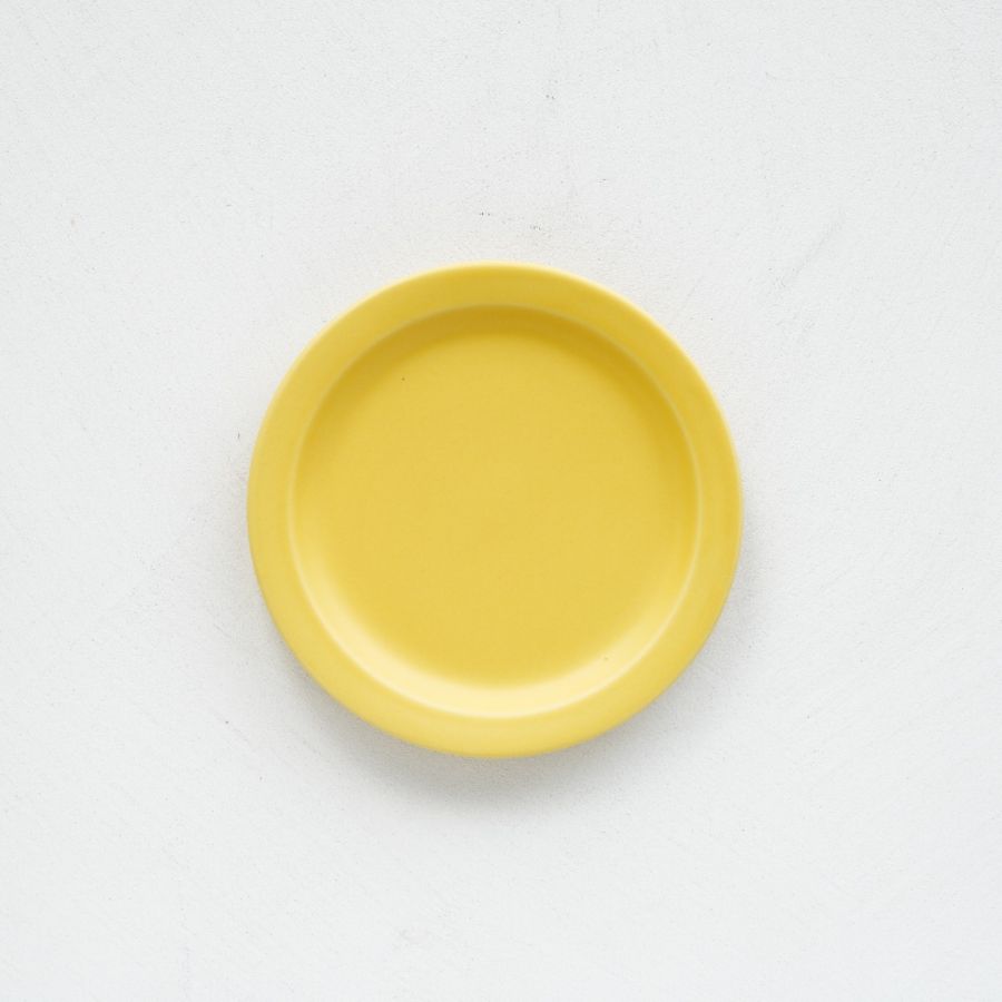 作山窯 Sara ソーサー皿 イエロー