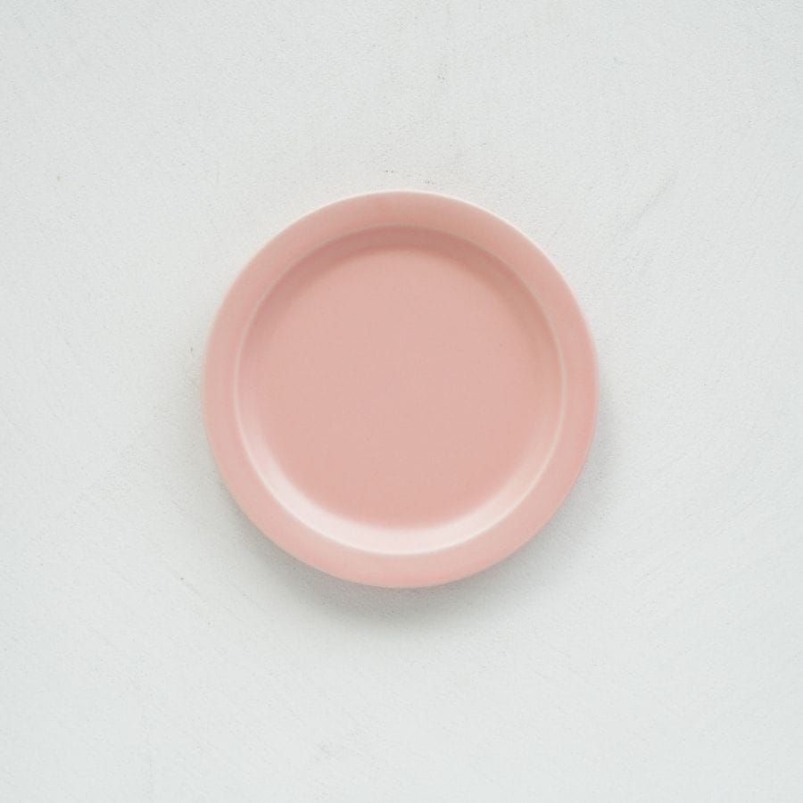 作山窯 Sara ソーサー皿 ピンク