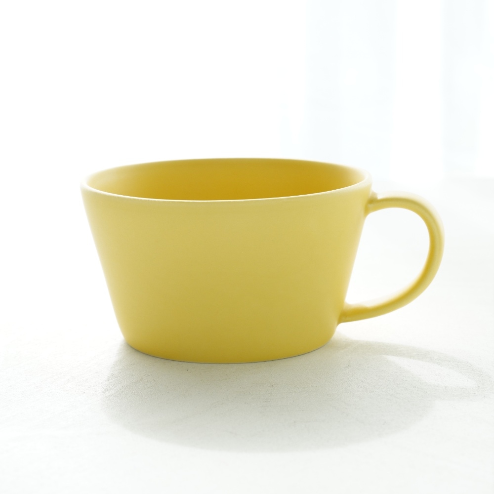 作山窯 Sara スープカップ イエロー