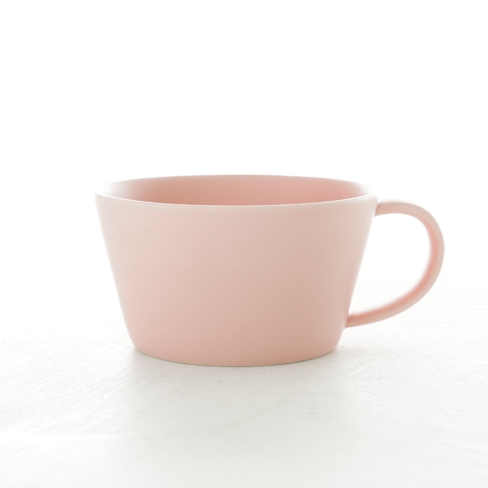 作山窯 Sara スープカップ ピンク