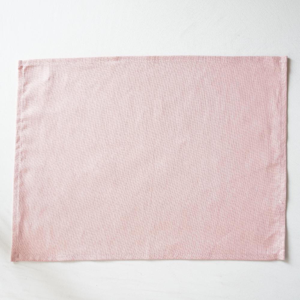 LINEN ランチョン グレイッシュピンク