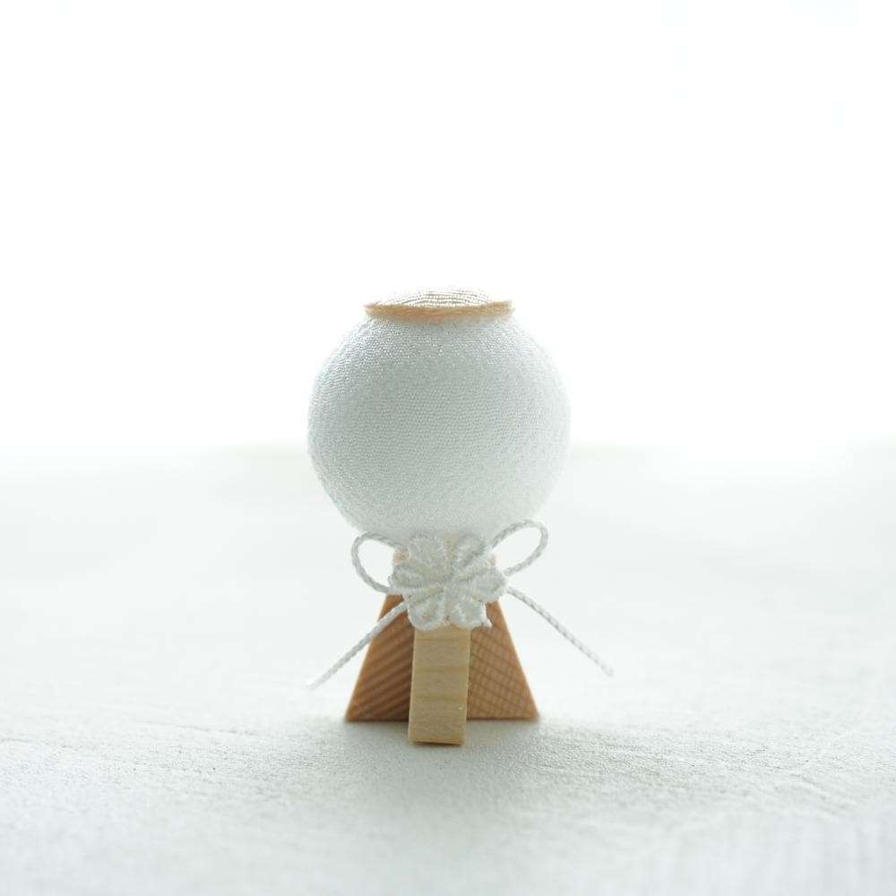 【予約/7月末入荷予定】ちりめん 白提灯