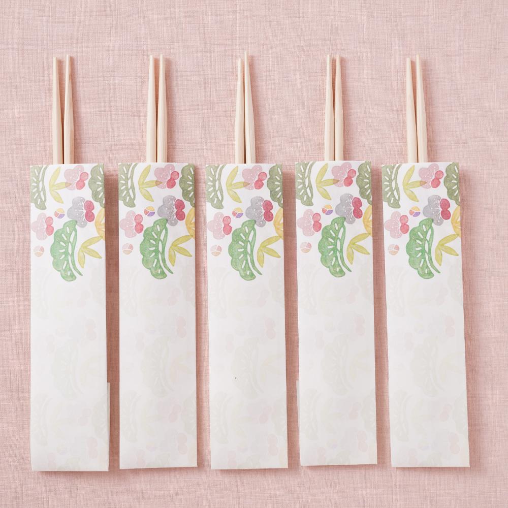お祝箸 HANKO 松竹梅（5膳入）