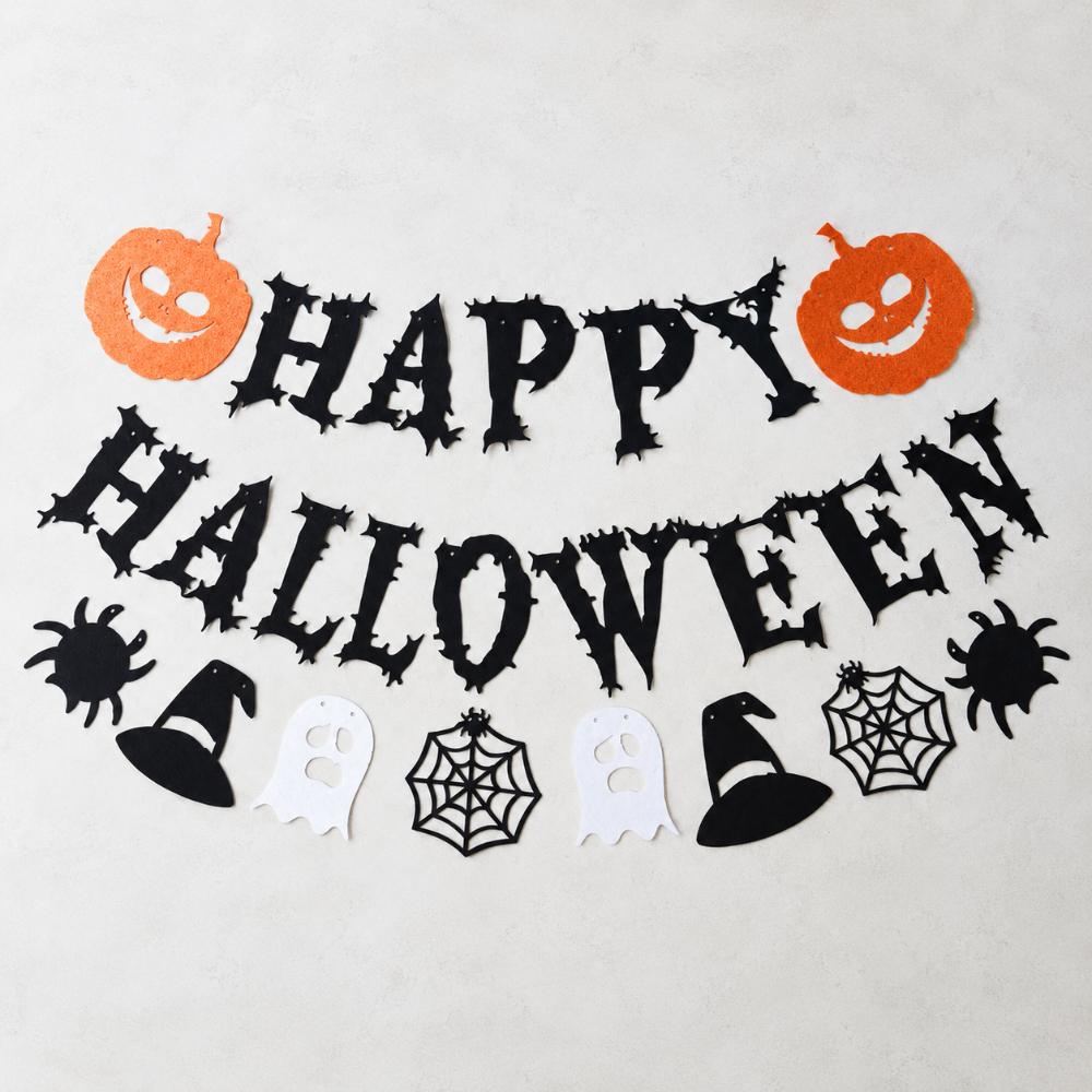 パンプキン ハロウィンガーランド