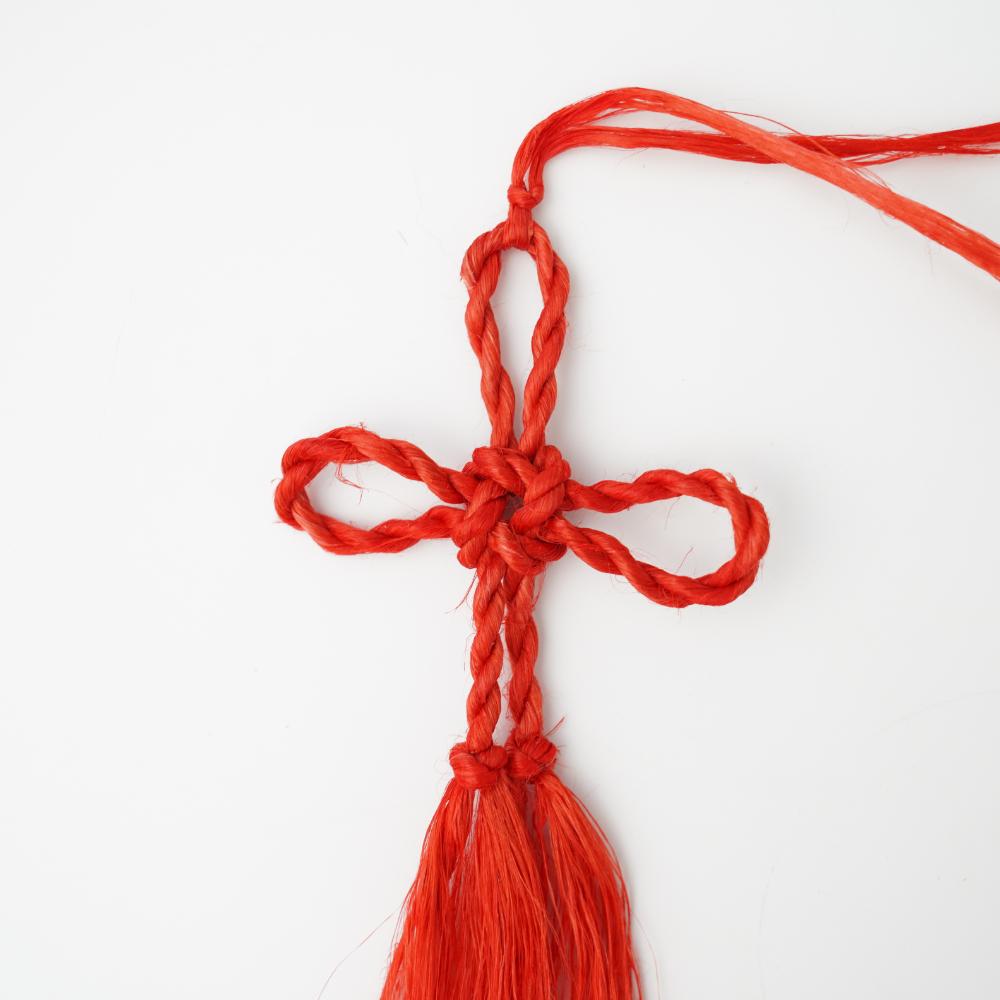 京都府伝統工芸品 本麻の飾り 総角結び あげまき｜ 四季折々の