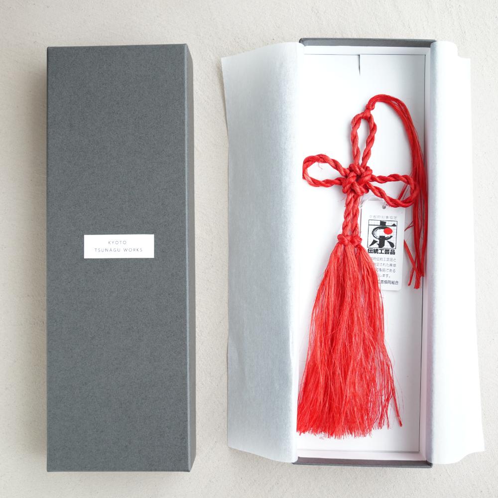 京都府伝統工芸品 本麻の飾り 総角結び あげまき｜ 四季折々の