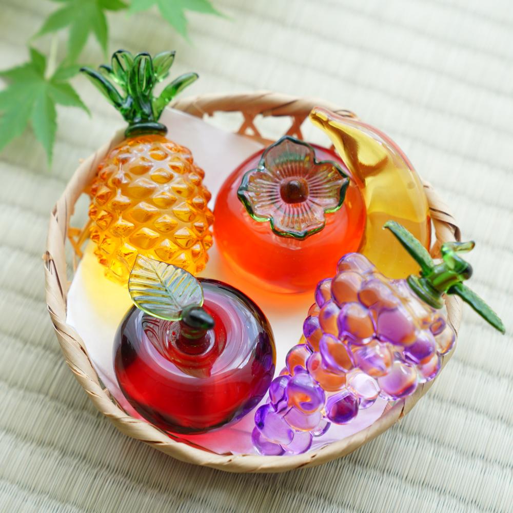 クリスタルフルーツ 5種セット ｜ 四季折々のおしゃれな和食器通販