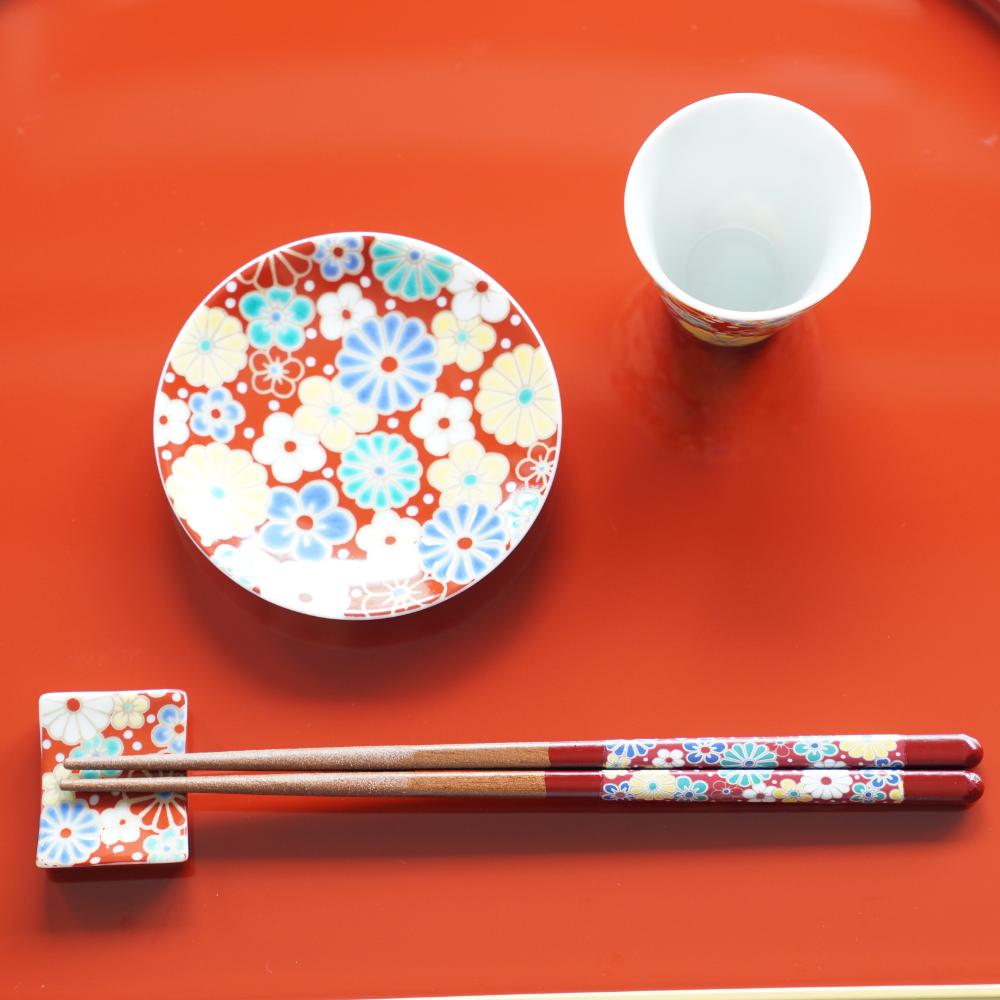 縁起ちょこ　梅菊模様 10枚目