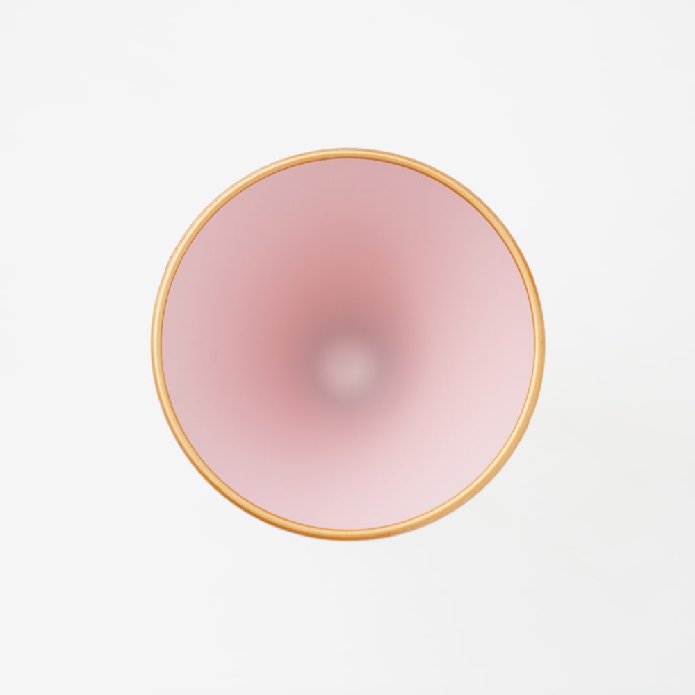 【予約/2月下旬頃出荷】宴会グラス ペールピンク天金 FOURGRACEオリジナル