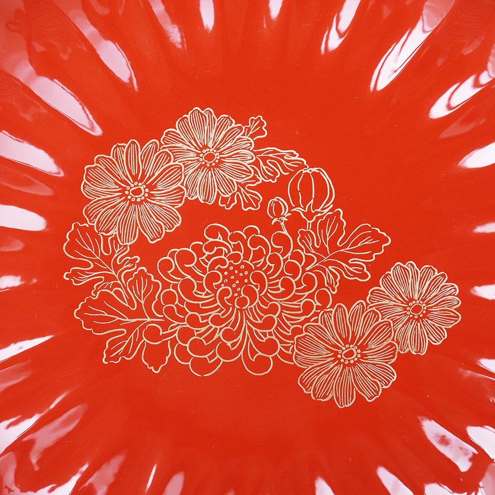 6.5寸高台菊丸皿 FOURGRACEオリジナル 8枚目