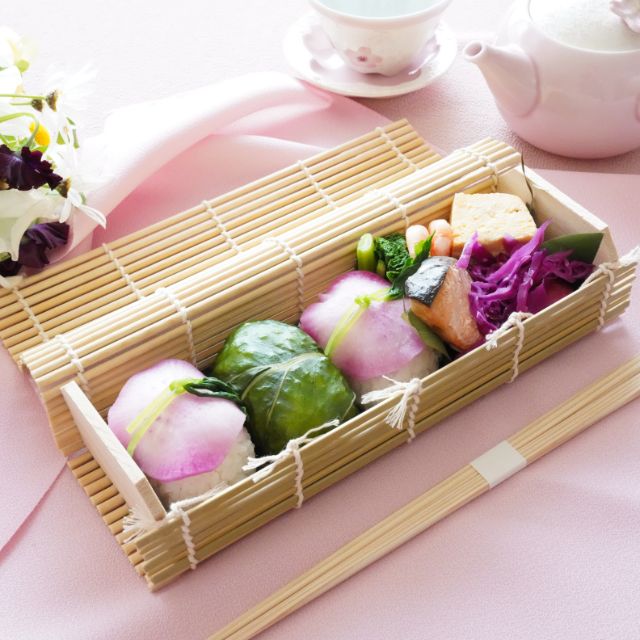 竹製 簾弁当箱 （長方形） ｜ 四季折々のおしゃれな和食器通販サイト