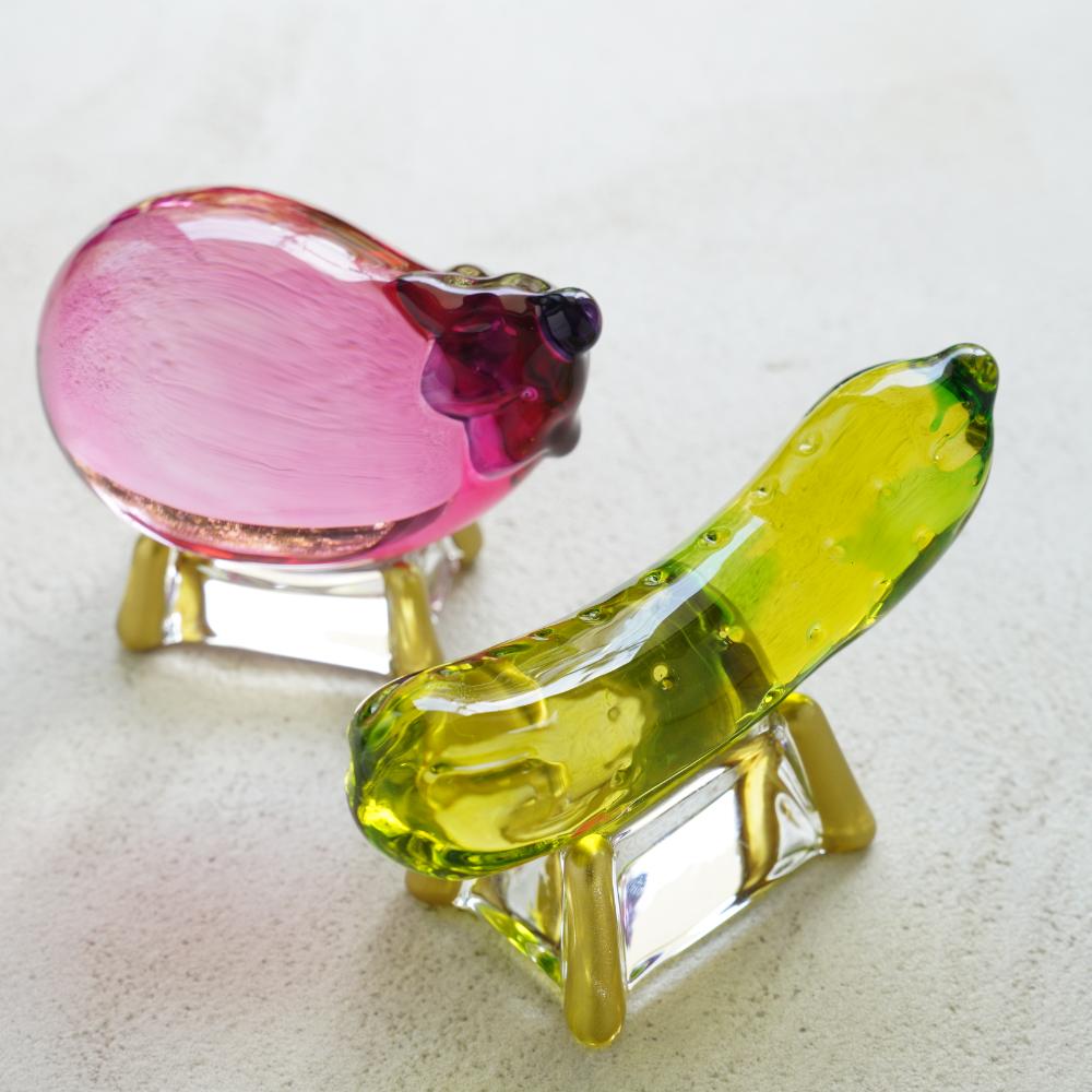 クリスタル精霊馬(大) ｜ 四季折々のおしゃれな和食器通販サイト