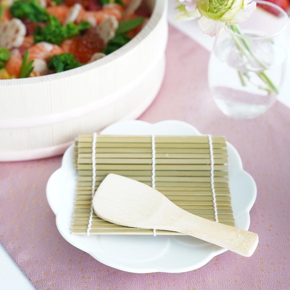 寿司桶 桜ピンク（単品）｜手巻き寿司セットはオプションで追加可能