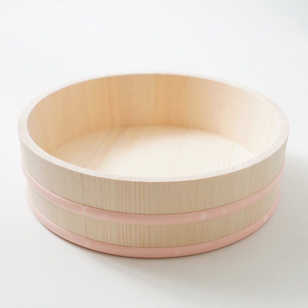 寿司桶 桜ピンク（単品）｜手巻き寿司セットはオプションで追加可能