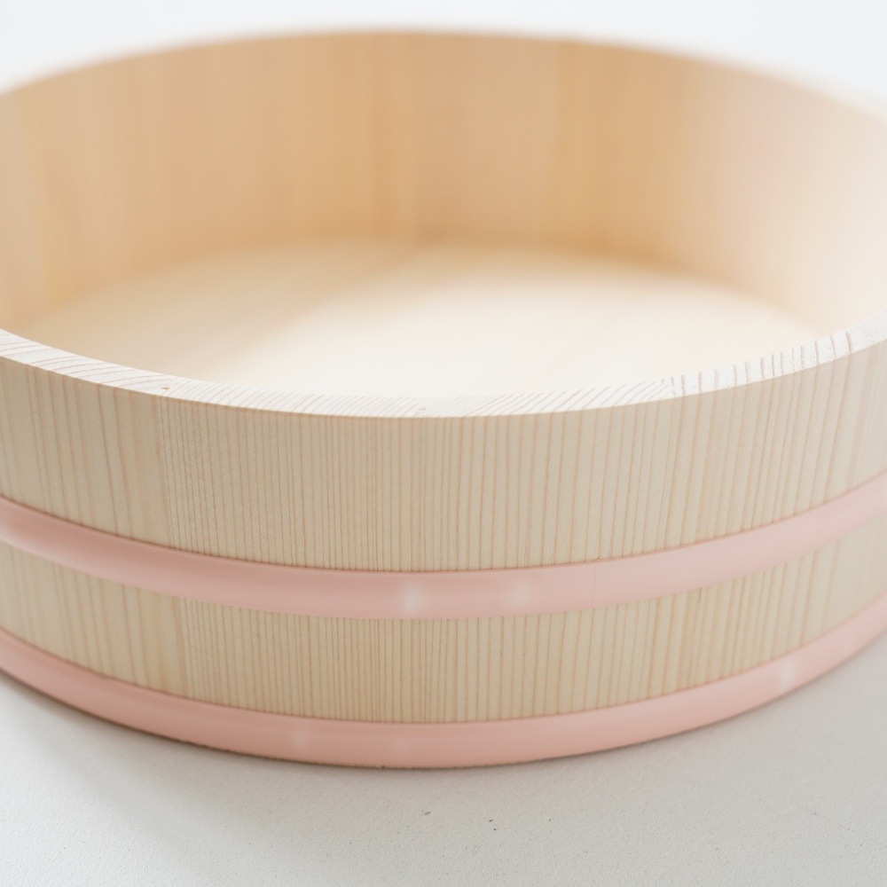 寿司桶 桜ピンク（単品）｜手巻き寿司セットはオプションで追加可能