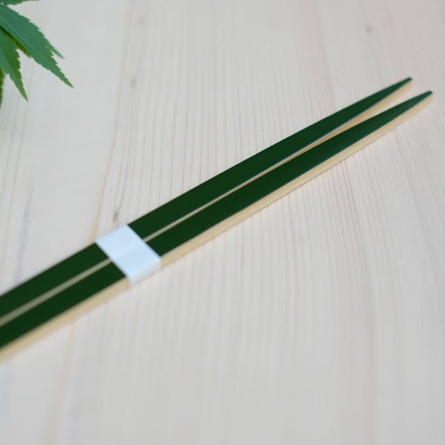 新若竹　取り箸　利休