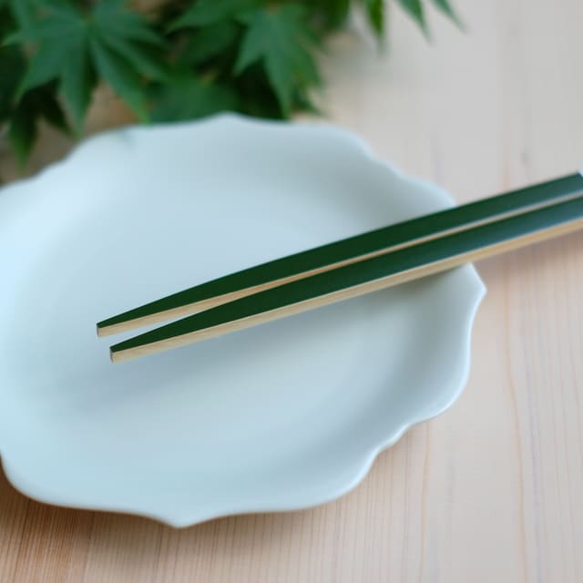 新若竹　取り箸　利休